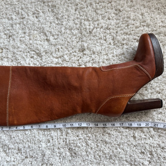 Michael Kors McGraw Knee-high boot on cognac size 10 - Picture 8 of 9